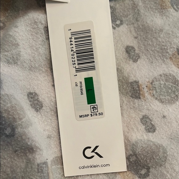 Calvin Klein White Quilted Vest - Picture 8 of 10